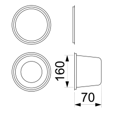 Containers with Sep. Lid  2